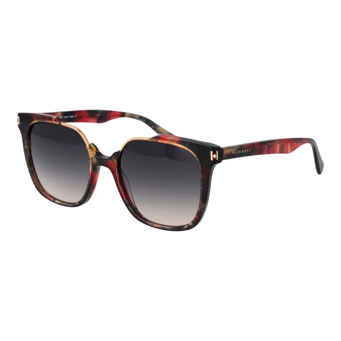 Ana Hickmann Women's Sunglasses with Brown Tortoiseshell Acetate Frame and Grey Gradient Lens HI9157 G22