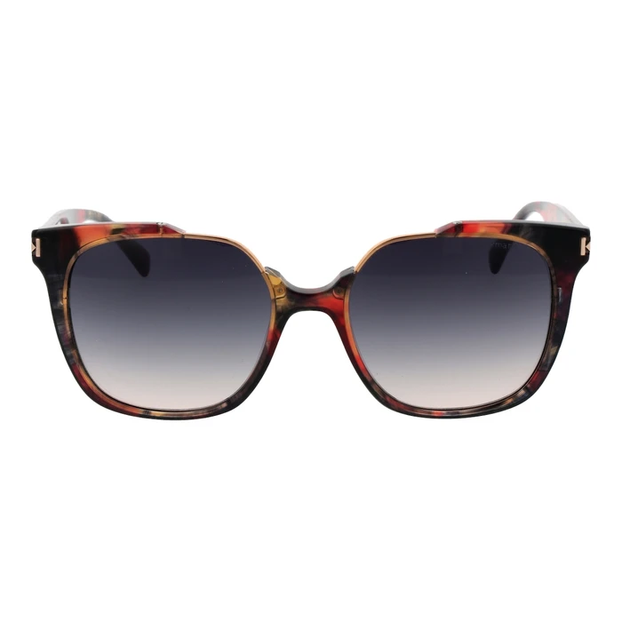 Ana Hickmann Women's Sunglasses with Brown Tortoiseshell Acetate Frame and Grey Gradient Lens HI9157 G22