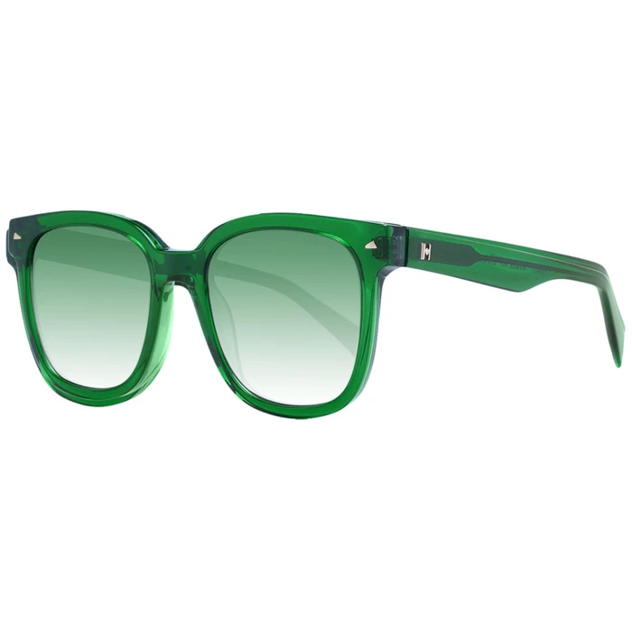 Ana Hickmann Unisex Sunglasses with Green Acetate Frame and Green Gradient Lenses HIY9005 H01