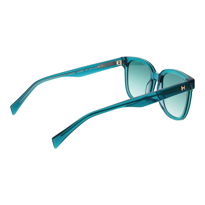 Ana Hickmann Unisex Sunglasses with Green Acetate Frame and Green Gradient Lenses HIY9005 H01