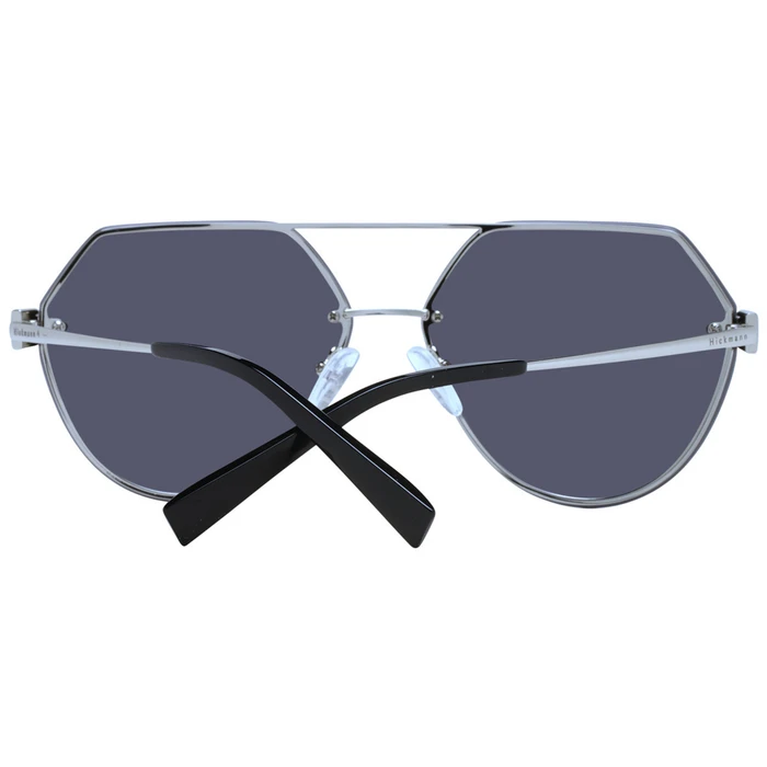 Ana Hickmann Men's Sunglasses Silver Metal Frame Grey Lens HI3180 03A