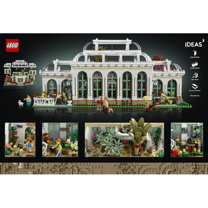 LEGO Ideas Ο Βοτανικός Κήπος 3792τμχ 21353 για 18+ ετών