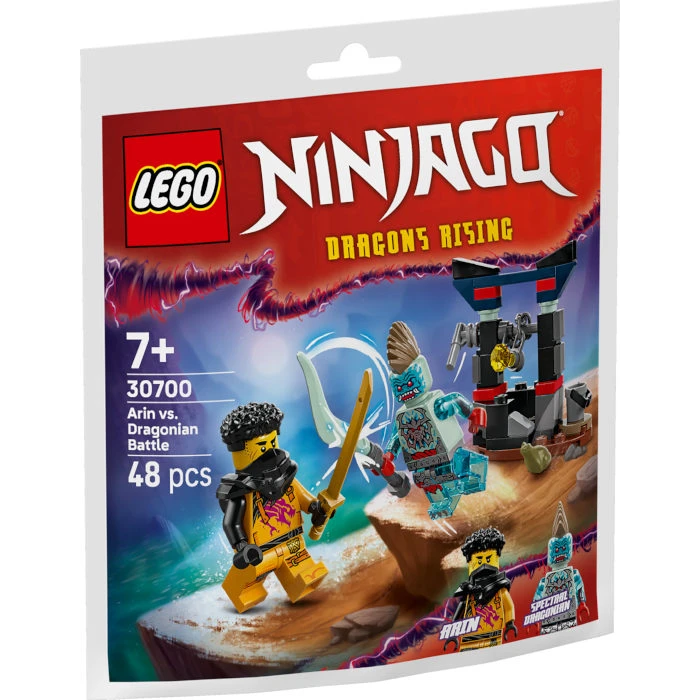 LEGO Ninjago Arin Διπλή Μονομαχία με τον Dragon Man Polybag 30700
