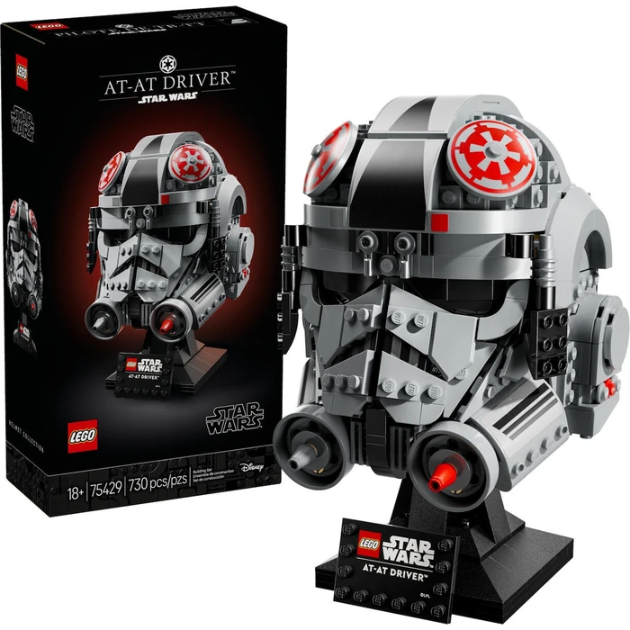 LEGO Star Wars Κράνος Οδηγού AT‑AT, 730 τεμ., για 18+ ετών (Μοντέλο 75429)