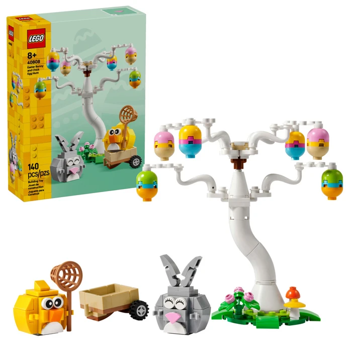 LEGO Easter Bunny and Easter Egg Hunt