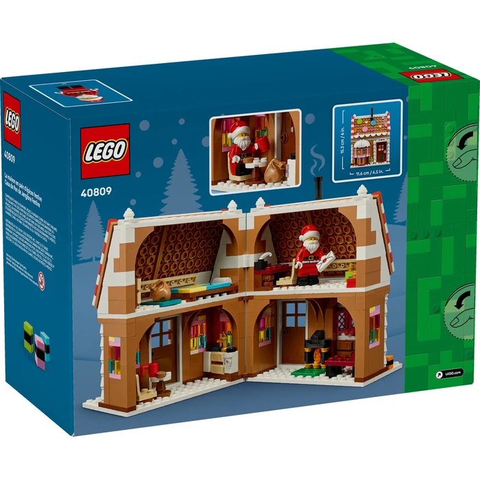 LEGO Festive Gingerbread House (40809) - 498 pcs - Age 10+