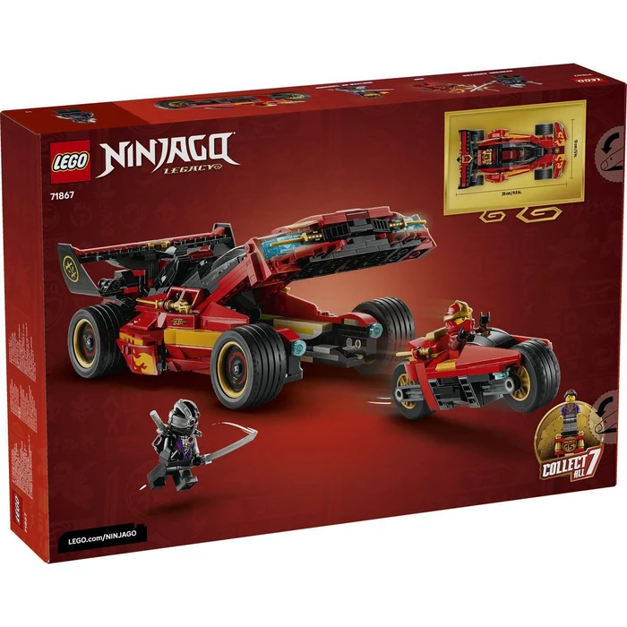 LEGO NINJAGO 15ης Επετείου X-1 Ninja Charger (71867)