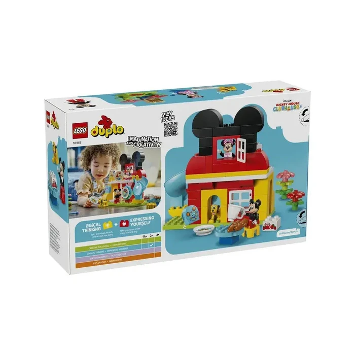 Lego Duplo Disney Σετ Κατασκευής Mickey Mouse Clubhouse με Minnie και Pluto 10465