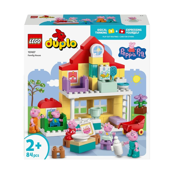Lego Duplo Πέππα Γουρουνάκι Οικογενειακό Σπίτι