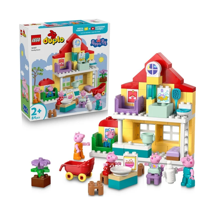 Lego Duplo Πέππα Γουρουνάκι Οικογενειακό Σπίτι