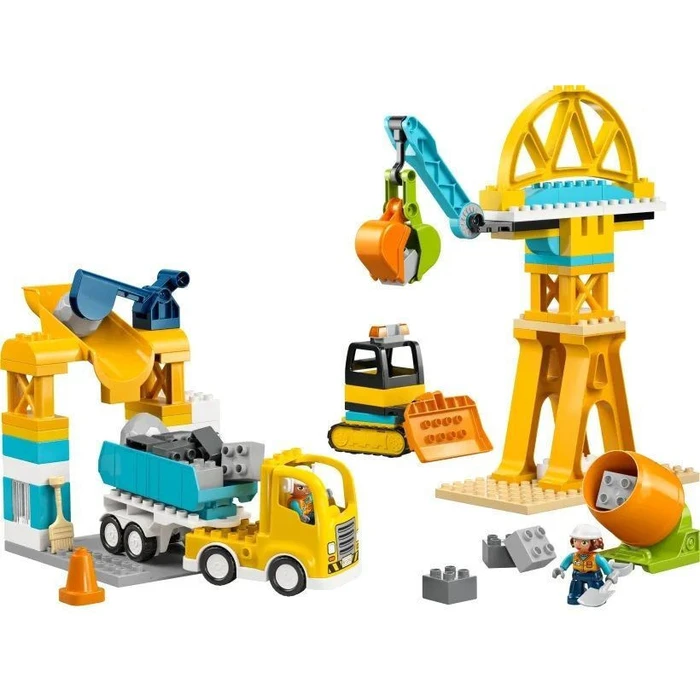 LEGO DUPLO Town Construction Site with Construction Vehicles 3 in 1 Set 10476