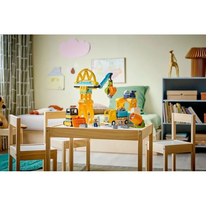 LEGO DUPLO Town Construction Site with Construction Vehicles 3 in 1 Set 10476