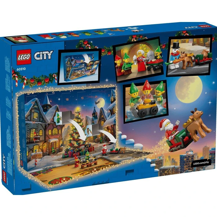 LEGO City Advent Calendar 60510 (252 pcs) - 5+ years