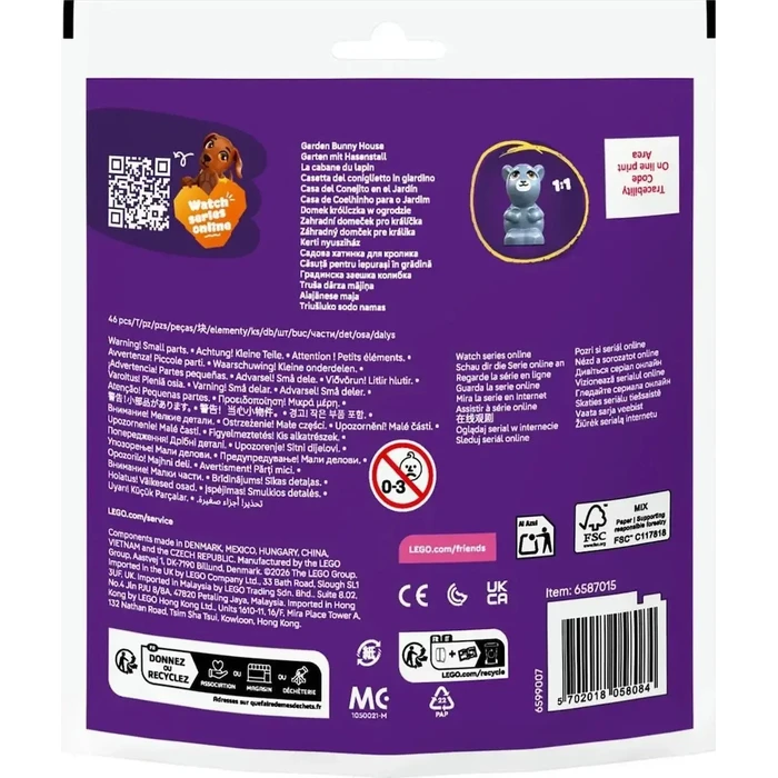 LEGO Friends Polybag - Σπίτι του Κουνελιού στον Κήπο (30722)