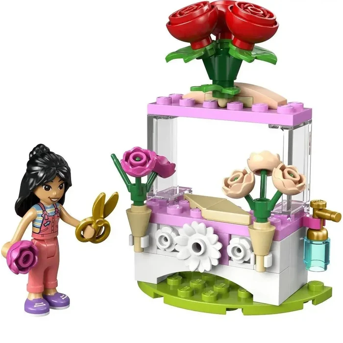 LEGO Friends Περίπτερο με Τριαντάφυλλα (Polybag) 30721 — Ηλικία 5+, 55 τεμ.