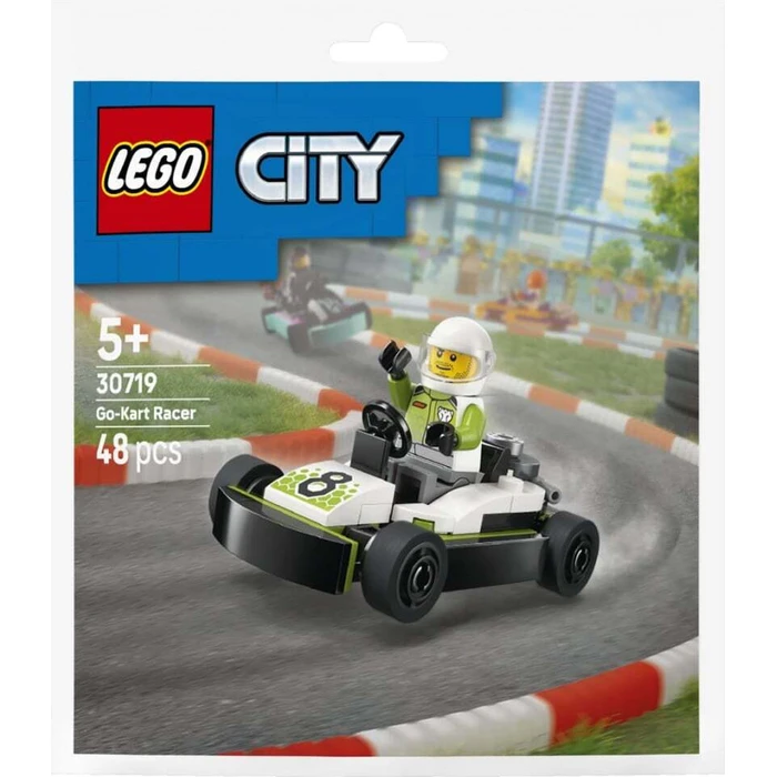 LEGO City Go-Kart Racer (30719) — 48 pieces, Ages 5+
