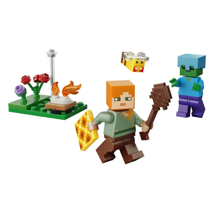 LEGO Minecraft Alex's Campfire Conflict για 6+ ετών, 31 τεμ, 30732