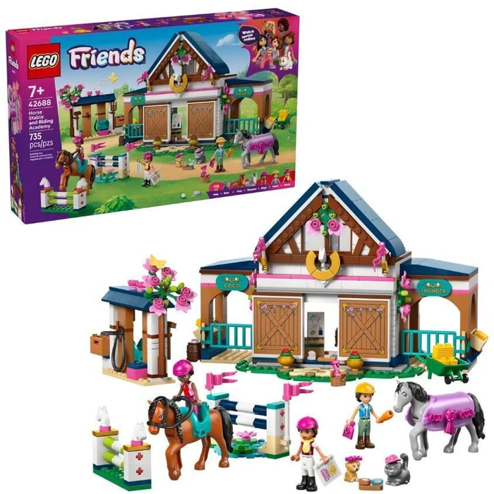 LEGO Friends Σταυλος Αλογων και Ακαδημια Ιππασιας