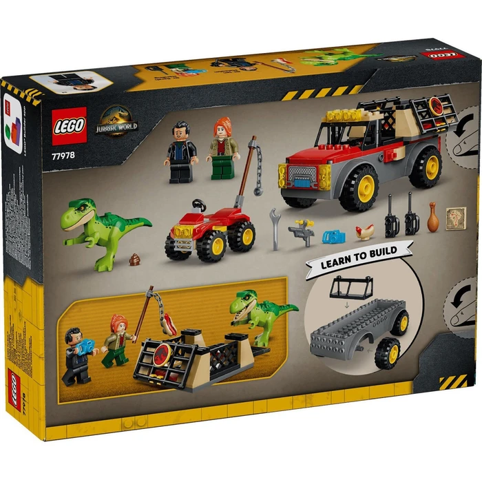 LEGO Jurassic World Young T-Rex Transport Truck (Set 77978 / 2136509) — 4+ — 115 pieces