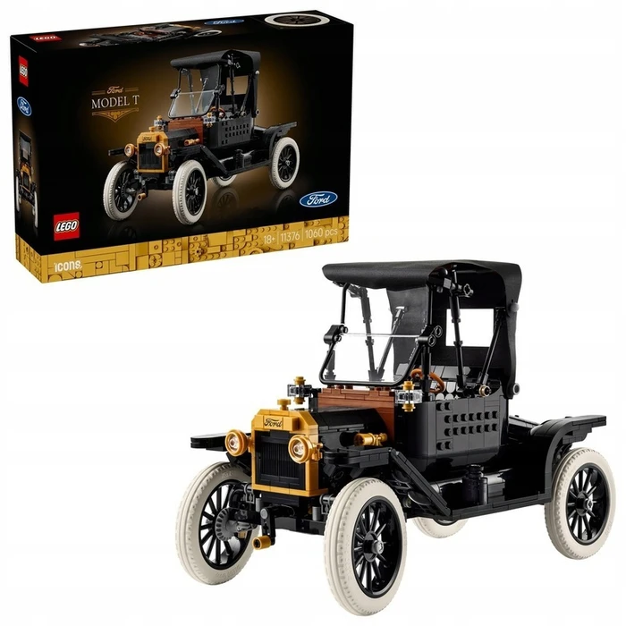 LEGO Icons Ford Model T - 1060 pieces, 18+ years, Set 11376