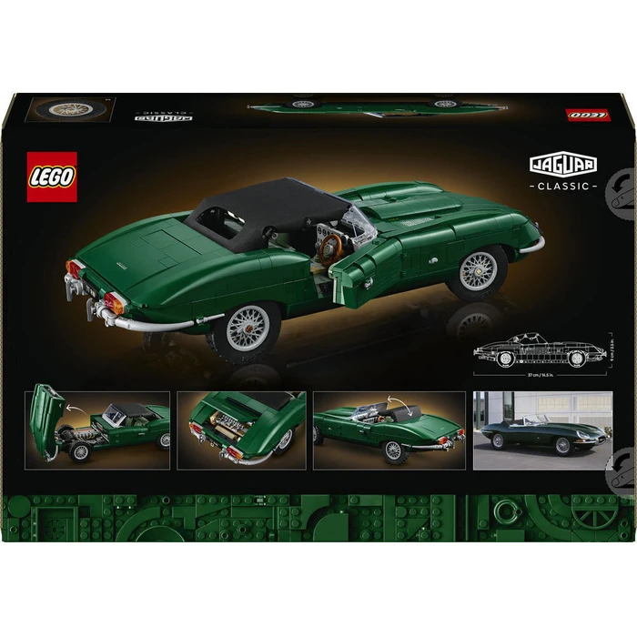 LEGO Icons Jaguar E-Type (11381) – 18+ – 1,673 pcs – Racing Green
