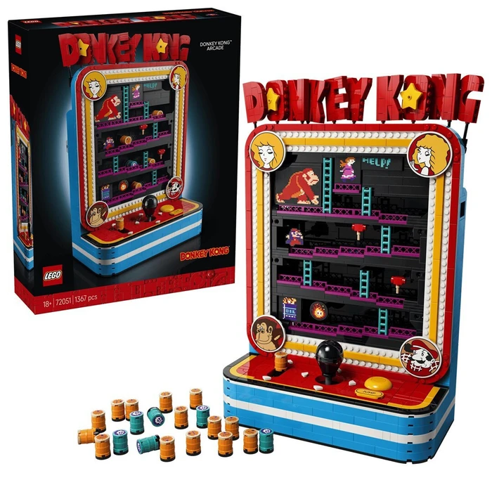 LEGO Super Mario Donkey Kong Arcade για 18+ Ετών, 1371 τεμ. (72051)