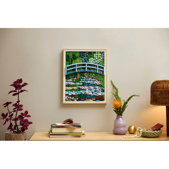 LEGO Art Claude Monet – Γέφυρα πάνω από μια λίμνη με Νούφαρα (31220) 18+
