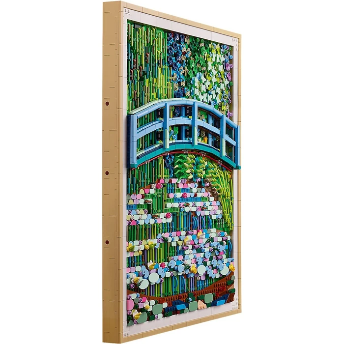 LEGO Art Claude Monet – Γέφυρα πάνω από μια λίμνη με Νούφαρα (31220) 18+