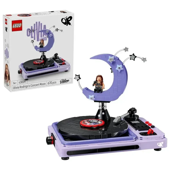 LEGO Editions Olivia Rodrigo's Concert Moon σετ για 14+ ετών, 670 κομμάτια (43029)