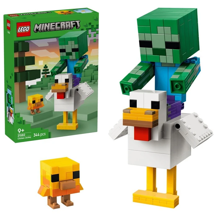 LEGO Minecraft Chicken Jockey (21582) - 344 pcs - Age 9+