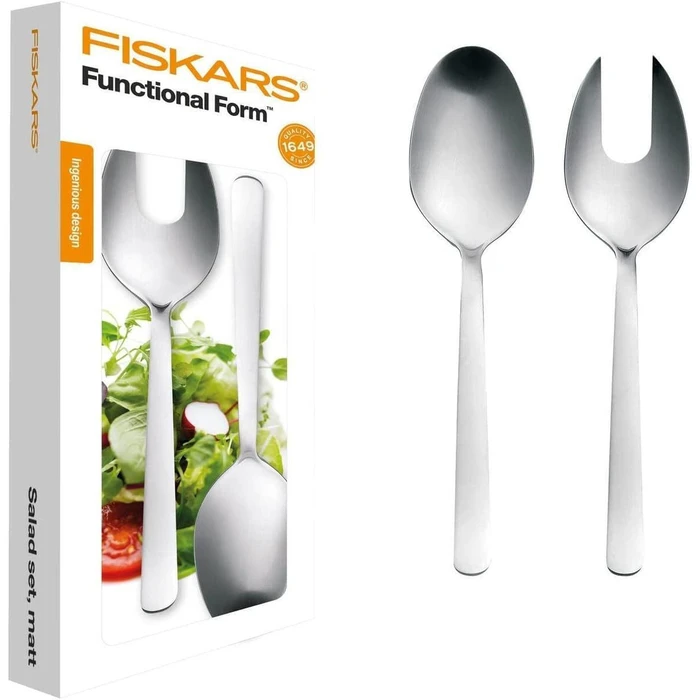 Fiskars Μαχαιροπίρουνο για Camping 2τμχ - 856222