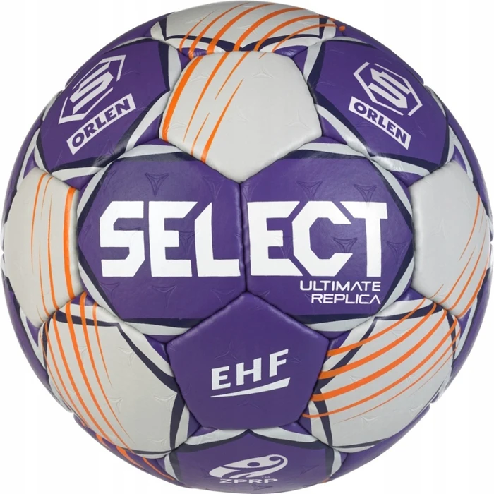 Μπάλα Χάντμπολ Select Orlen Superliga 3 EHF Ultimate Replica (Μέγεθος 3) φιολετί-γκρι