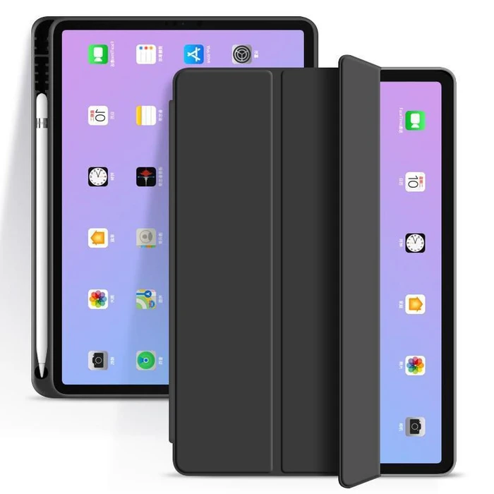 eSTUFF Flip Cover Black (iPad 10.2)
