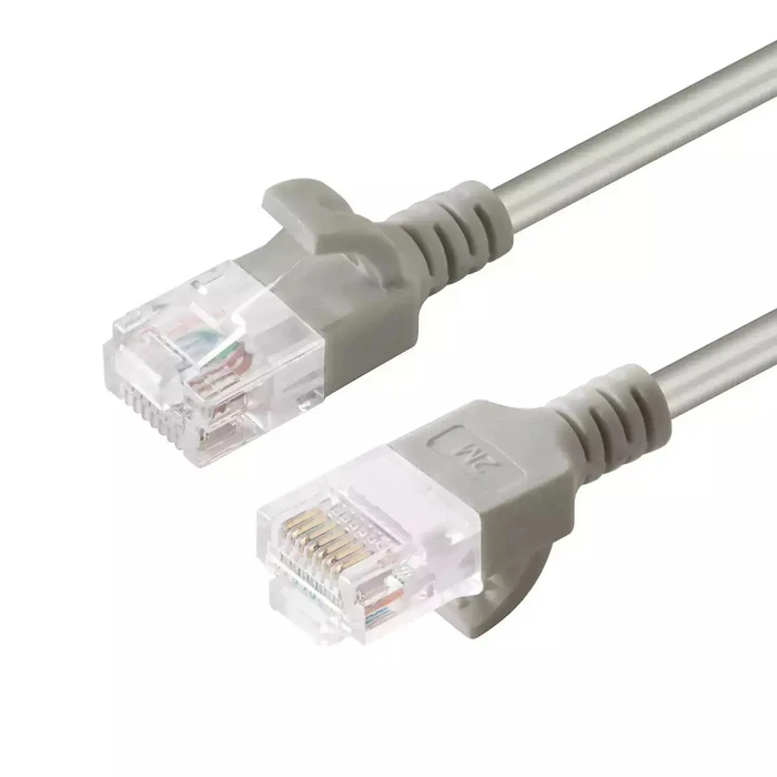 Microconnect U/UTP Cat.6a (Gigabit) Καλώδιο Δικτύου Ethernet 0,5 m Γκρι (V-UTP6A005-SLIM)