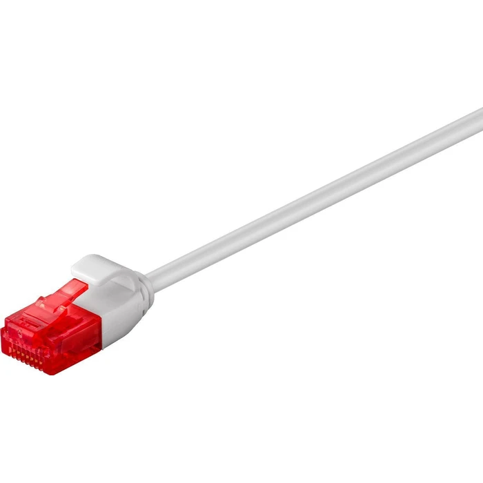 Microconnect U/UTP Cat6a (Gigabit) Slim Ethernet Cable 3m Grey - V-UTP6A03-SLIM