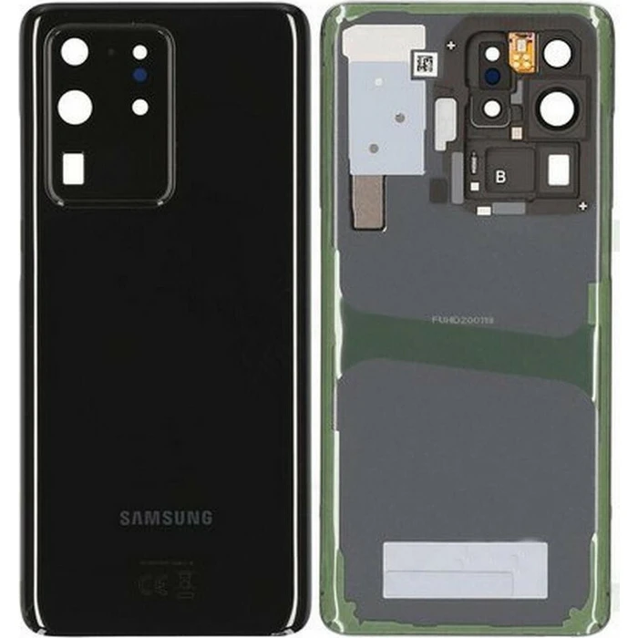 Samsung Καπάκι Μπαταρίας Cosmic Black για Galaxy S20 Ultra