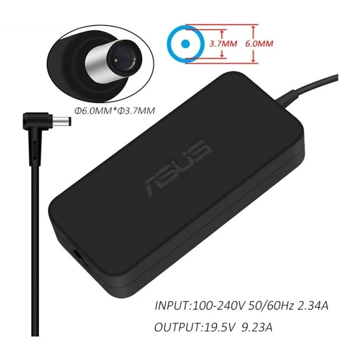 Asus Φορτιστής Laptop 150W 20V 7.5A με Αποσπώμενο Καλώδιο (DC 6.0 x 3.7 mm) - Model FX505D A18-150P1A
