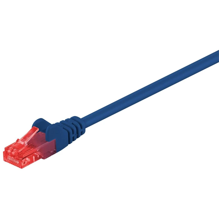 Microconnect U/UTP Cat6 0.25m Blue PVC Unshielded Ethernet Network Cable (B-UTP60025B)