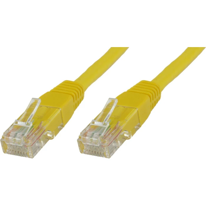 Microconnect U/UTP Cat6 (Gigabit) Ethernet Patch Cable 0.25 m Yellow - B-UTP60025Y