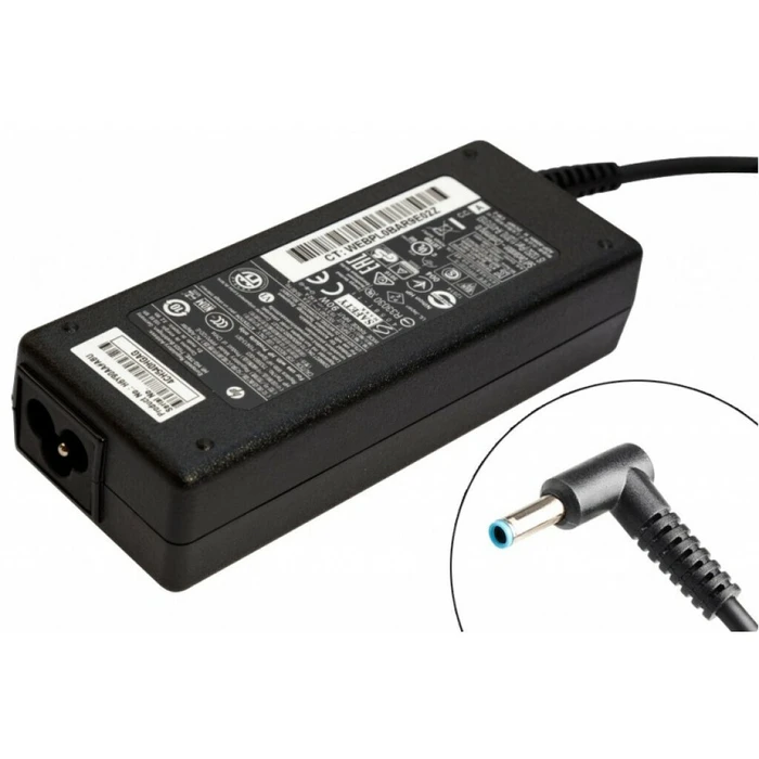 HP Laptop Power Adapter 90W 19.5V 4.62A with Detachable Power Cord - Part 753560-001