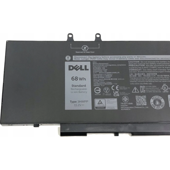 Dell Genuine 68Wh 4-cell Li-Ion Laptop Battery (10X1J / 3HWPP / 3PCVM) 15.2V 4250mAh