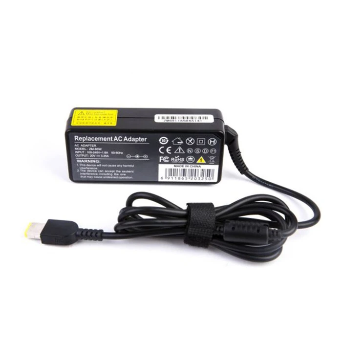 Lenovo AC Adapter 65W 20V 3.25A (Model 5A10K78761 / ADLX65CLGU2A)
