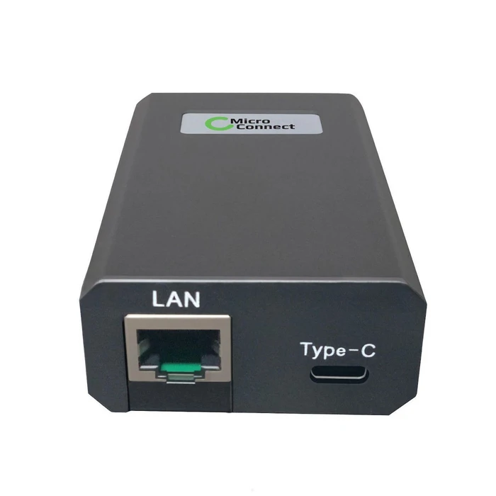 MicroConnect POEINJ-60W-USBC PoE Injector USB-C 60W