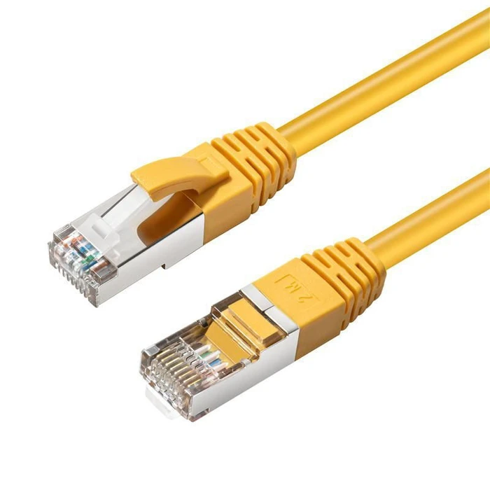 MicroConnect Network Cable Ethernet Cat6a SFTP 5m Yellow
