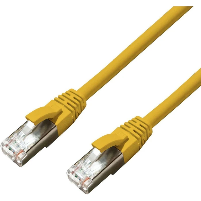 MicroConnect Network Cable Cat6a S FTP 10 m Yellow