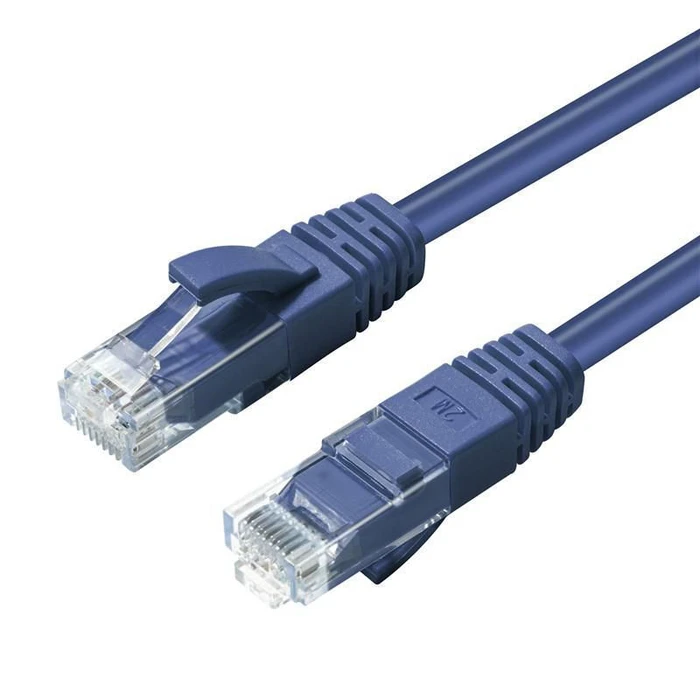 Microconnect Cat6a U/UTP Ethernet Network Cable 5m Blue MC-UTP6A05B