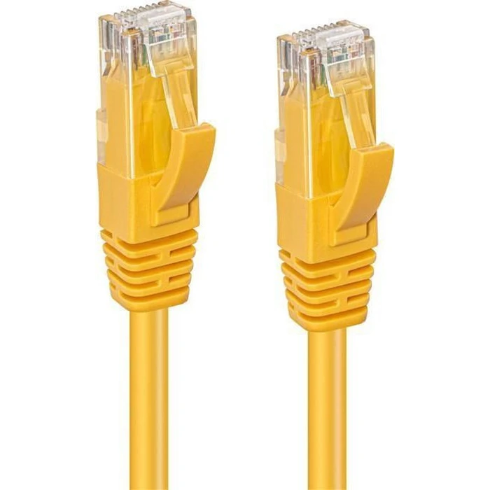 MicroConnect Network Cables U/UTP Cat6a 1.5m Yellow