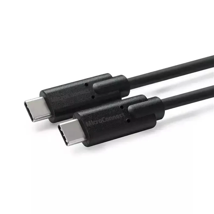 MicroConnect Connectors - Adapters USB 3.2 Cable USB-C male USB-C 100W Black 1.5m