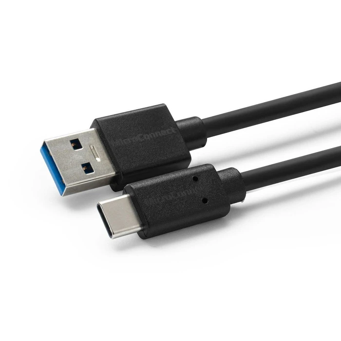 Microconnect USB-C (male) to USB-A (male) USB 3.2 Gen 1 Cable, 1.5 m, Black