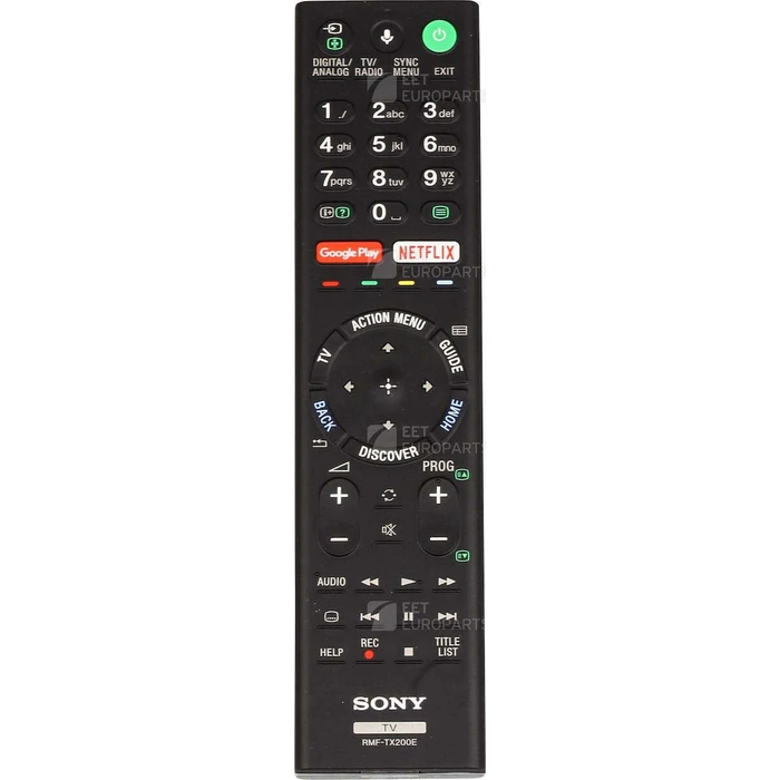Sony TV Remote Control RMF-TX200E Genuine